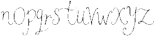 WildLilies Clean otf (400) Font LOWERCASE