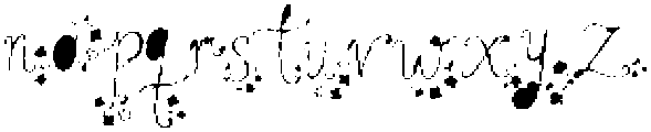 WildLilies Cutout otf (400) Font LOWERCASE