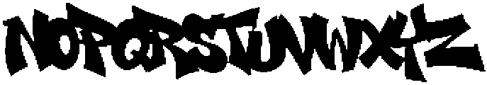 WildStreet-Fill Regular otf (400) Font LOWERCASE