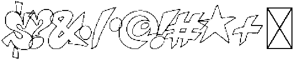 WildStreet-Line Regular otf (400) Font OTHER CHARS