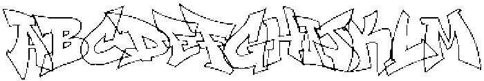 WildStreet-Line Regular otf (400) Font UPPERCASE