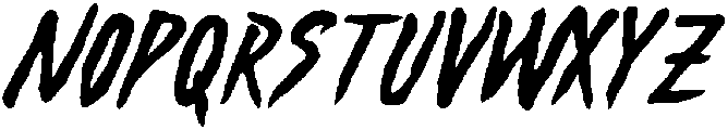 WildThunder-Regular otf (400) Font LOWERCASE