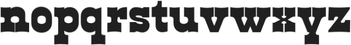 WildWest Extra Bold otf (700) Font LOWERCASE