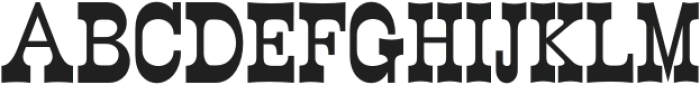 WildWest Regular otf (400) Font