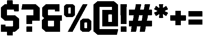 Wildcat-Regular otf (400) Font OTHER CHARS