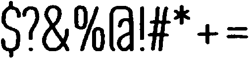 Wilder Bold otf (700) Font OTHER CHARS