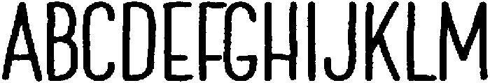Wilder Bold otf (700) Font UPPERCASE