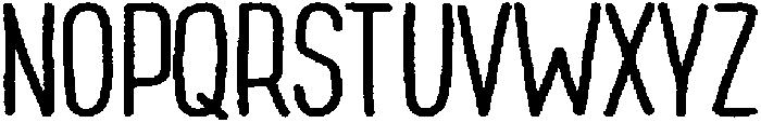 Wilder Bold otf (700) Font UPPERCASE