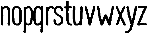 Wilder Bold otf (700) Font LOWERCASE