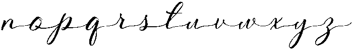 Wilder Regular otf (400) Font LOWERCASE