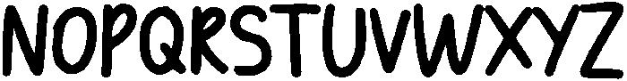 Wilder Regular otf (400) Font UPPERCASE
