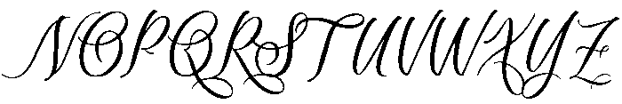 Wilder Regular otf (400) Font UPPERCASE
