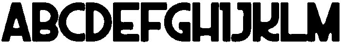 Wildest Regular otf (400) Font UPPERCASE