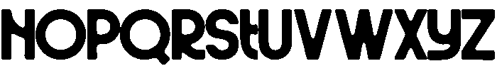 Wildest Regular otf (400) Font LOWERCASE