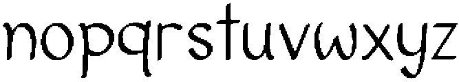 Wildflower Dreams Regular otf (400) Font LOWERCASE