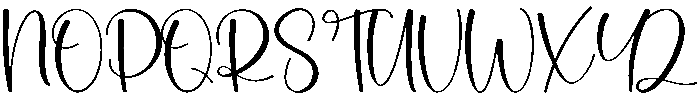 Wildflower Regular otf (400) Font UPPERCASE