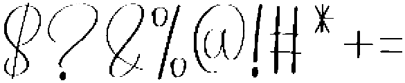 Wildlife Regular otf (400) Font OTHER CHARS