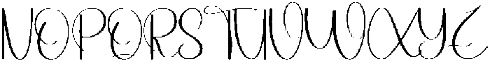 Wildlife Regular otf (400) Font UPPERCASE