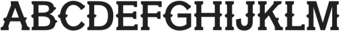 Wildrin Serif Regular otf (400) Font UPPERCASE