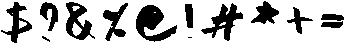 Wildtrace Regular otf (400) Font OTHER CHARS