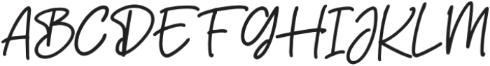 Willattona Regular otf (400) Font UPPERCASE