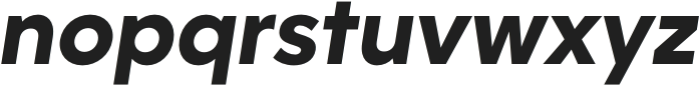 Willgray C Extra Bold Italic otf (700) Font LOWERCASE