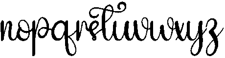 William Regular otf (400) Font LOWERCASE