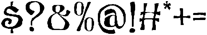 Willmora Regular otf (400) Font OTHER CHARS