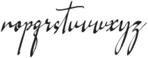 Willnesong Celestial Italic otf (400) Font LOWERCASE