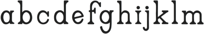 Willoughby Bold otf (700) Font LOWERCASE