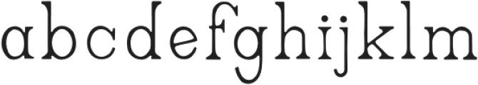 Willoughby Regular otf (400) Font LOWERCASE