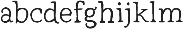 Willow Avenue otf (400) Font LOWERCASE