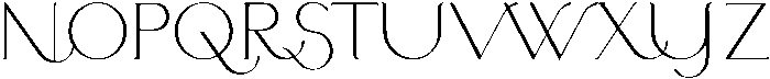 Willow-Regular otf (400) Font UPPERCASE