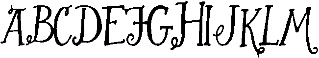 Willow Regular otf (400) Font UPPERCASE