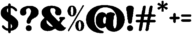 Willow otf (400) Font OTHER CHARS