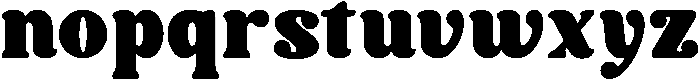 Willow otf (400) Font LOWERCASE