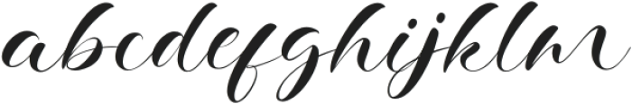 Willowdeen Script otf (400) Font LOWERCASE