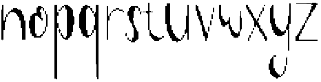 Willowette otf (400) Font LOWERCASE