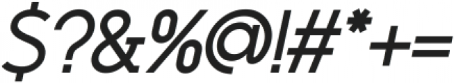 Willpower Slab SemiBold Italic otf (600) Font OTHER CHARS