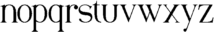 Winchester otf (400) Font LOWERCASE