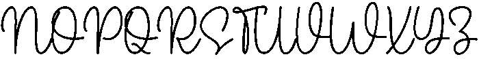Winderlust Regular otf (400) Font UPPERCASE