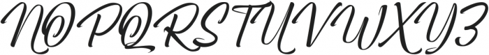 Windey Signature otf (400) Font UPPERCASE
