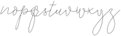 Windmill Script ttf (400) Font LOWERCASE