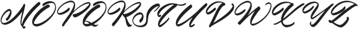 Winds Rolling Italic otf (400) Font UPPERCASE