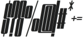 Windstone Black Ultra Condensed Italic otf (900) Font OTHER CHARS