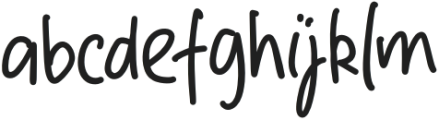 Winechic Regular otf (400) Font LOWERCASE