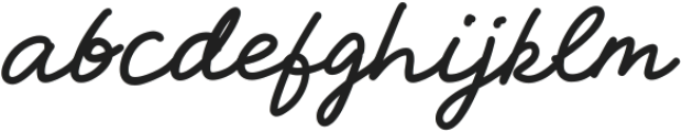 Winechic Script ttf (400) Font LOWERCASE