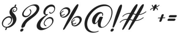 Wingcharm-Italic otf (400) Font OTHER CHARS