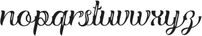 Winged Words otf (400) Font LOWERCASE