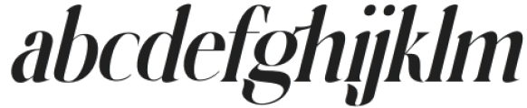 Wingfead Italic otf (400) Font LOWERCASE